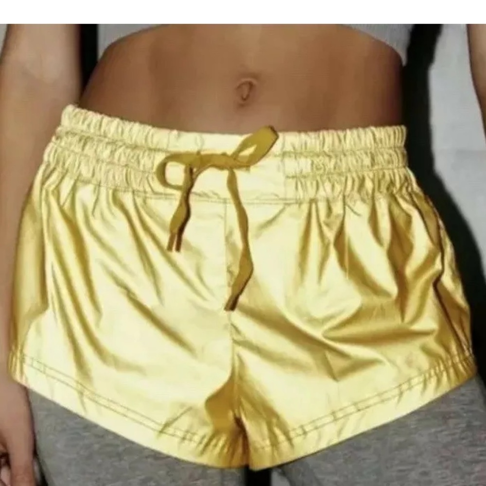 Free People Movement Moonlight Reflective Shorts
